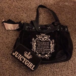 Juicy Couture purse and wallet